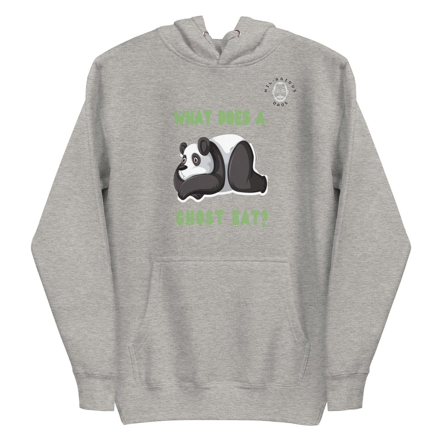 What does a panda ghost eat?-Hoodie - Hil-arious Dads