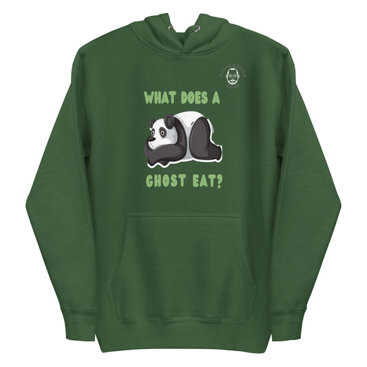 What does a panda ghost eat?-Hoodie - Hil-arious Dads