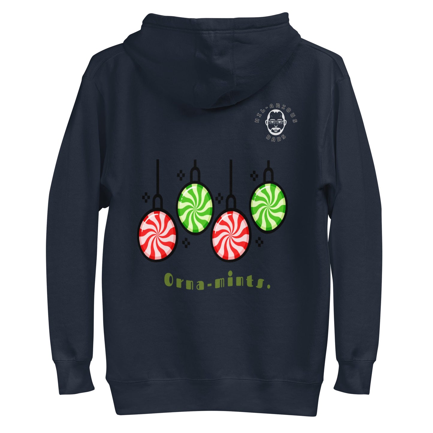 What’s a Christmas tree’s favorite candy?-Hoodie - Hil-arious Dads