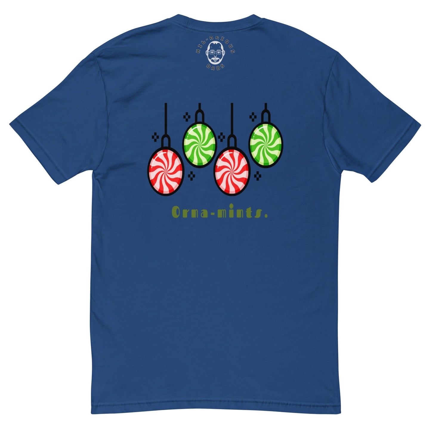 What’s a Christmas tree’s favorite candy?-T-shirt - Hil-arious Dads