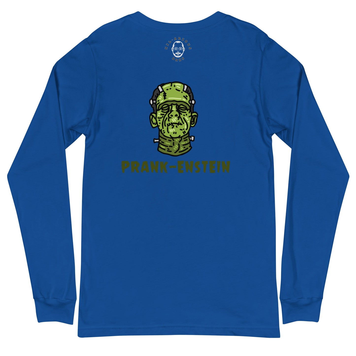 Which monster loves April Fools?-Long Sleeve Tee - Hil-arious Dads