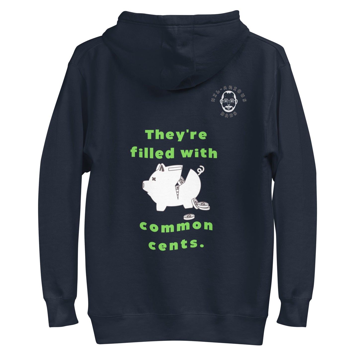 Why are Piggies so wise?-Hoodie - Hil-arious Dads